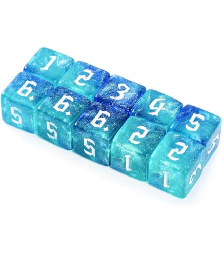 Amazon | Cusdie シャープエッジ DNDサイコロ 7個 D&Dダイス 手作り